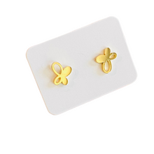 Load image into Gallery viewer, Butterfly Minimalist Stud Earrings
