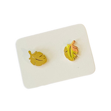 Load image into Gallery viewer, Leaf Minimalist Stud Earrings
