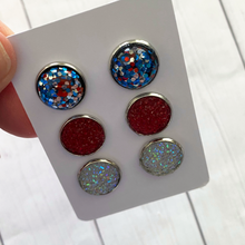 Load image into Gallery viewer, Druzy &amp; Cabochon Earrings | 3 Pack
