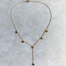 Load image into Gallery viewer, Dripping Star Y Necklace
