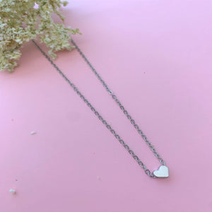 Small Love Heart Pendant Necklace
