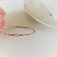 Load image into Gallery viewer, Inspirational Message &quot;My Story Is Not Over Yet&quot; Skinny Bracelets (Gold option)
