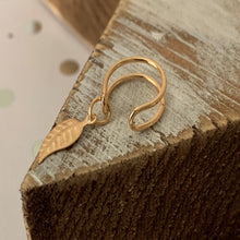 Load image into Gallery viewer, Autumn&#39;s Leaf Ear Cuff (Gold &amp; Silver Option)
