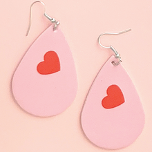 Load image into Gallery viewer, Pink Themed Valentine Teardrops
