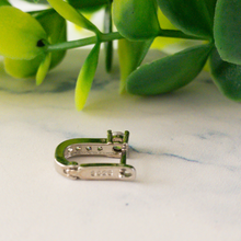 Load image into Gallery viewer, Brilliant Sterling Silver Huggie Earrings
